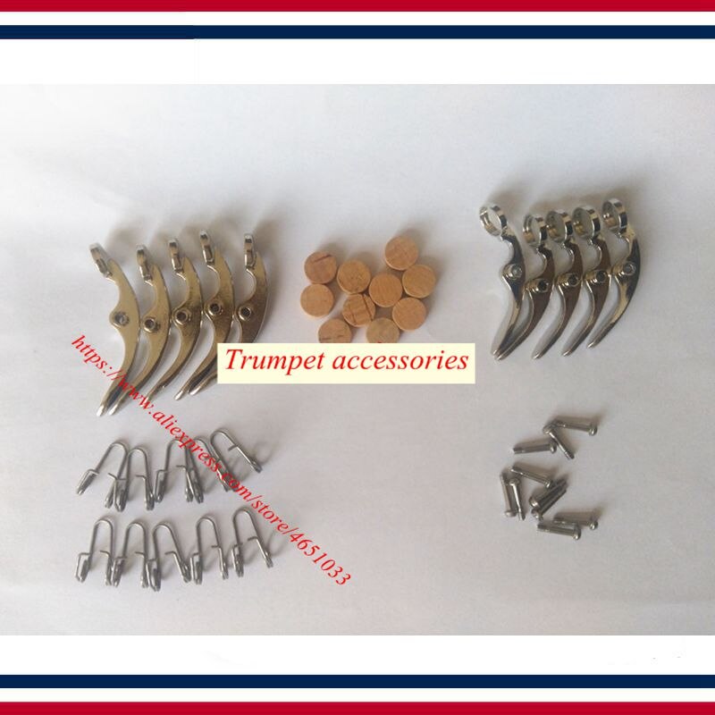 Trumpet accessories A set of high trumpet instrument repair accessories