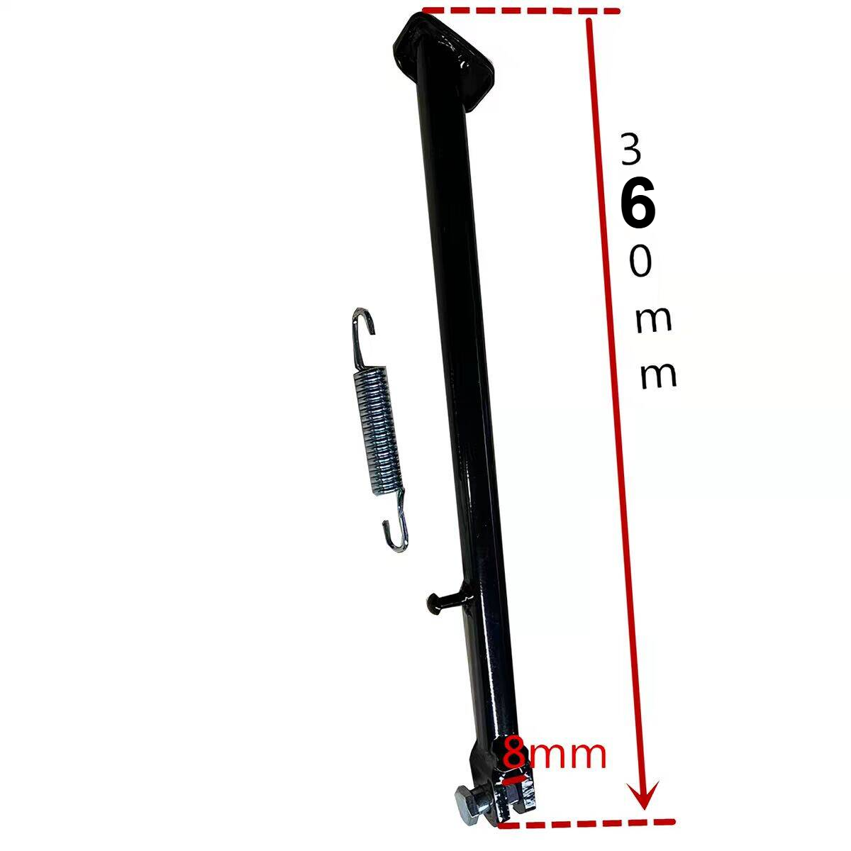 1PC Motocross Side Bracket Support Frame 36cm or 39cm Extended Type Black Bracket & Spring universal Screw Electric Car CQR250: army green