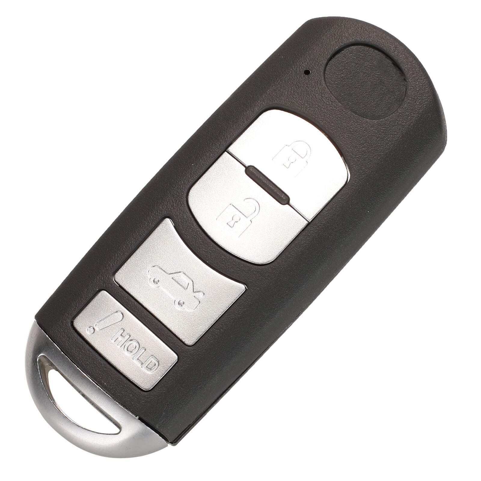 Bilchave 3 4 Buttons Remote Smart Key Shell For Mazda X-5 Summit Axela Atenza M3 M6 M2 CX-7 CX-9 With Uncut Key Blade: 4 Buttons Shell