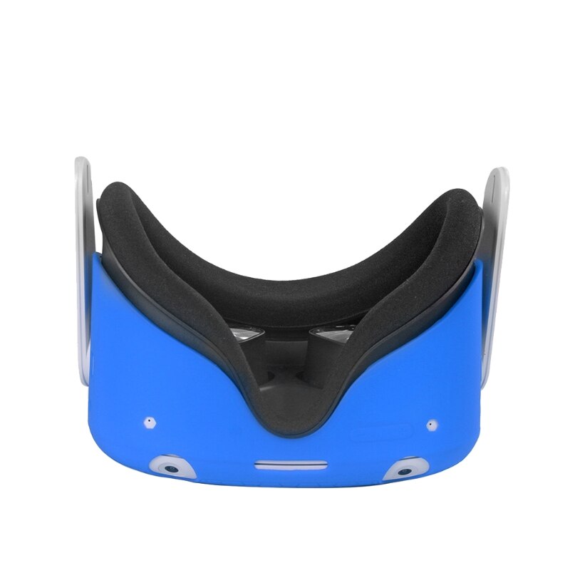 Siliconen Beschermhoes Shell Case Voor Oculus Quest 2 Vr Headset Hoofd Cover Skin Anti-Krassen Voor Oculus Quest 2 Accessoires