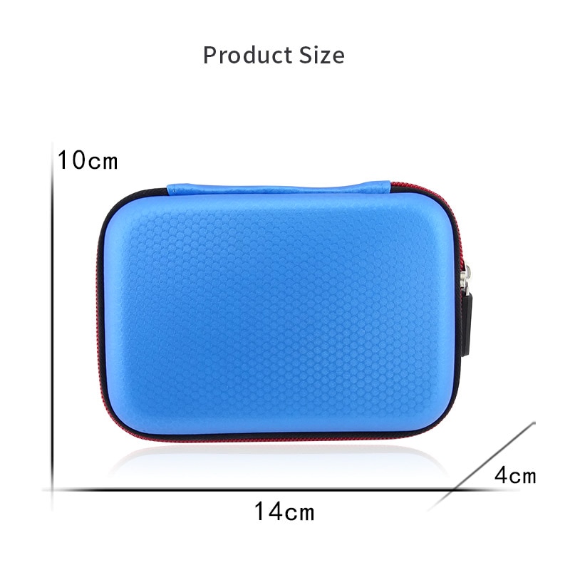 Originele 2.5 Inch Hdd Harde Schijf Tas Mobiele Power Bank U Disk Case Externe Harde Schijf Hdd Tas Voor Wd mijn Paspoort Seagate Hdd Tas