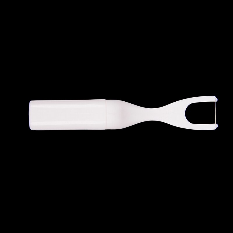 Reusable 50M Ultra Thin Flat Wire Dental Floss Holder Interdental Cleaner Micro Wax Mint Dental Flosser