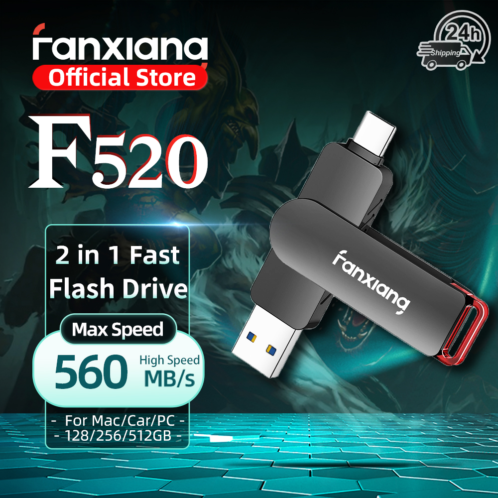 Fanxiang  f520 560mb/ , dysk ssd, 256gb 3.2, dysk flash 512gb typu 1 2 in szybki dysk flash do laptopa i telefonu