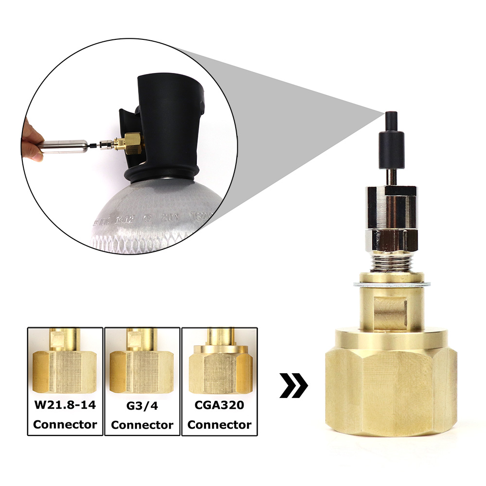 Adaptateur Recharge Bouteille CO2 – W21.8-14 – Pour Soda