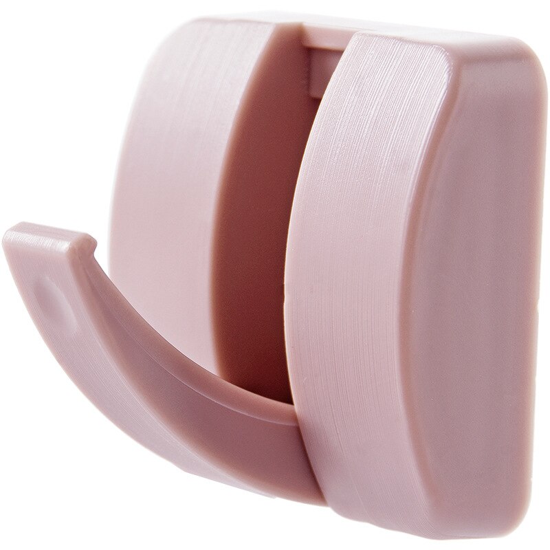 candy color hidden hook, strong non mark adhesive hook, no hole, load-bearing and nail free hook on domestic wall