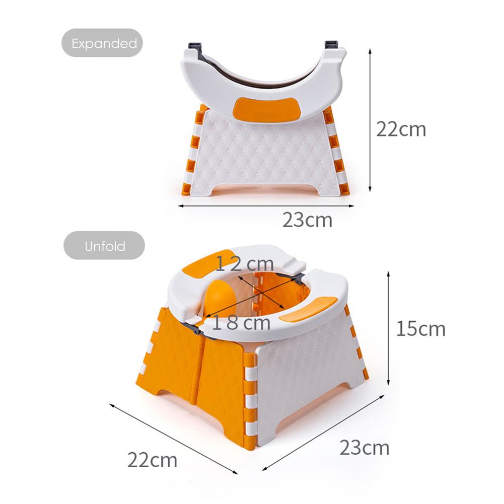 Baby Pot Portable Foldable Toilet Training Seat Pot for Kids Potty Training Seat Baby Toilet Bowl Pot Training Potty Toilet