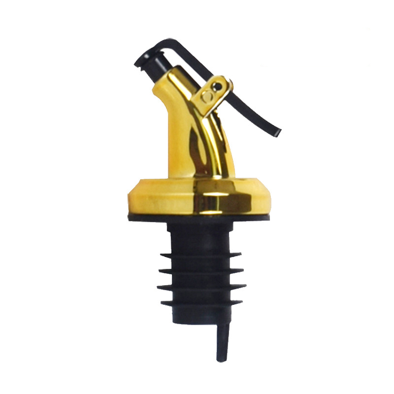 Olive Oil Bottle Sprayer Wine Drip Pourers Liquor Dispenser Leak-proof Nozzle Kitchen Tools Lock Wine Spout Stopper Bar Tool: A