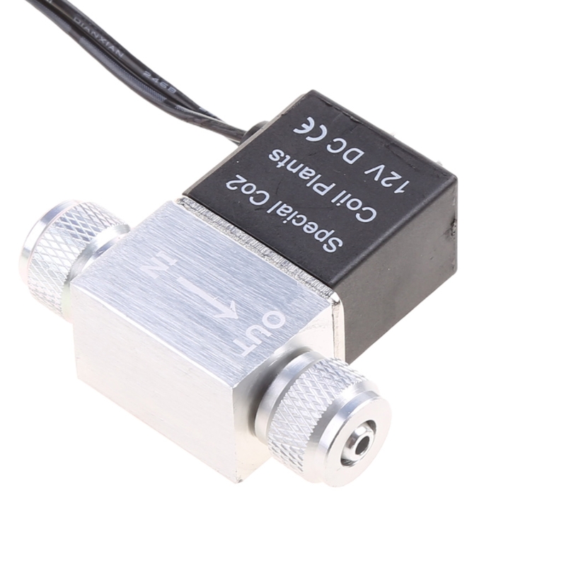 Électrovanne CO2 pour Aquarium 12V DC, système de régulation CO2, électrovanne basse température pour Aquarium