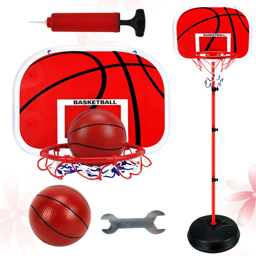 Basketball Hoop - 1.2m Adjustable Height - Shooting Frame - Liftable Basketball Stand for Indoor Outdoor