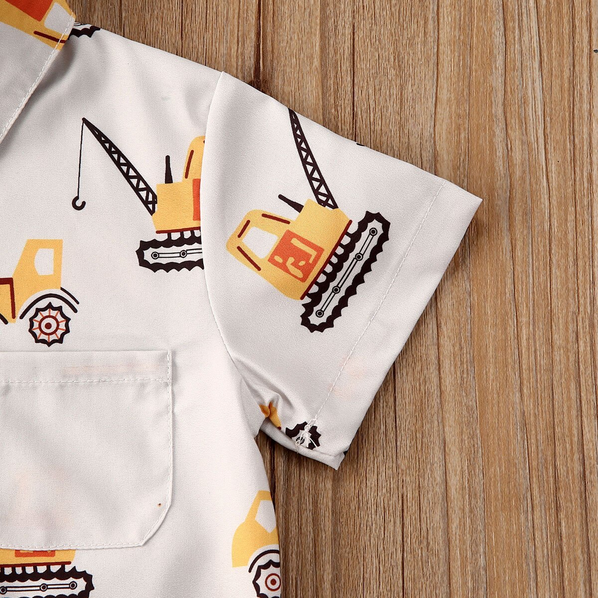 0-5y småbørn spædbørn baby drenge tøjsæt tegneserie print kortærmede t shirts toppe shorts herre outfits