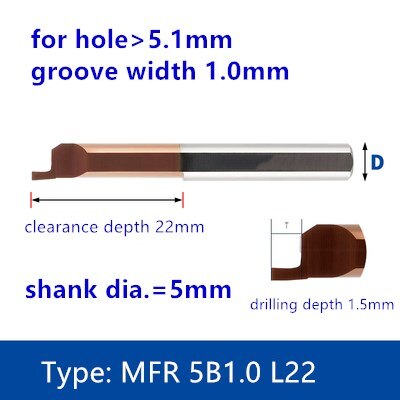 Alesatura utensile tornio tornio scanalatura fresa lega di carburo di tungsteno barra di scanalatura lavorazione del filo alesaggio del metallo per acciaio alluminio yg6: 22mm