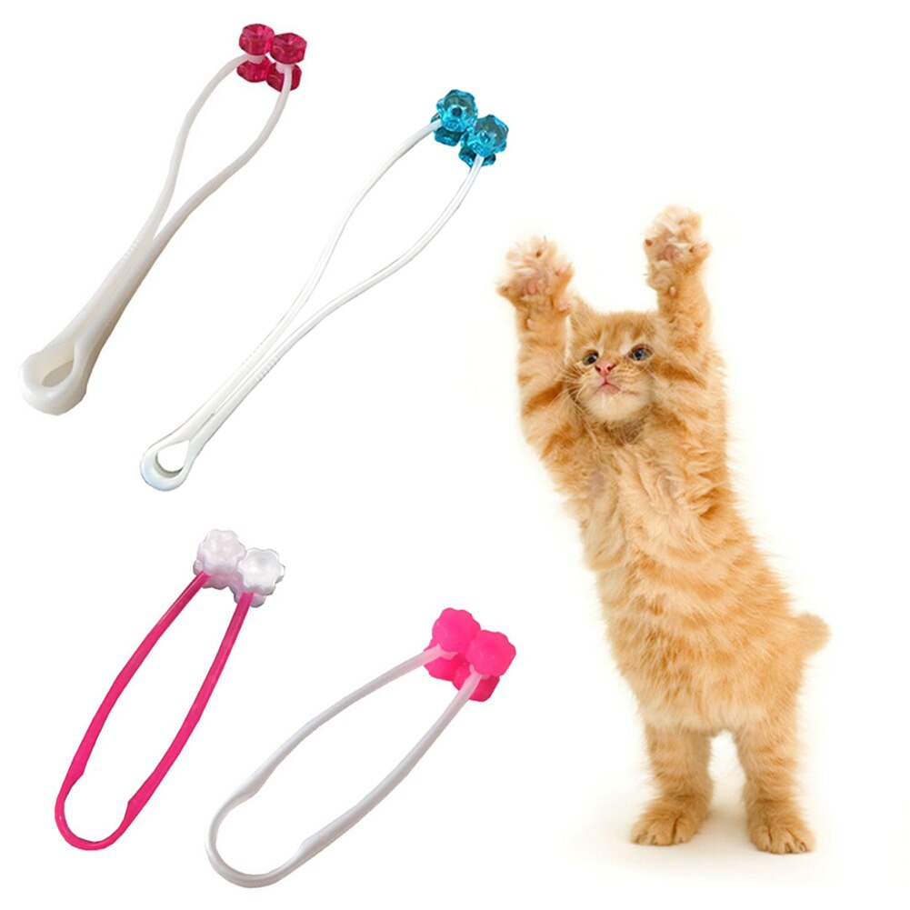 1PCS Gezicht Massage Roller voor Kat, kat Interactieve Comfortabele Relaxer Massager Roller Reliëf Relief Grooming Tool (L, Blauw)