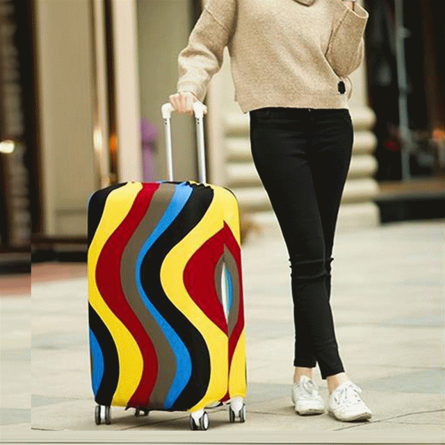 Travel Luggage Suitcase Protective Cover Trolley case Travel Luggage Dust cover Travel Accessories Apply(Only Cover) TR881402