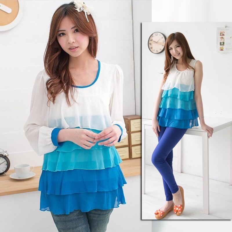 Maternity Clothes Chiffon Maternity Tops Nursing Top For Pregnant Women Breastfeeding Pregnant Clothing