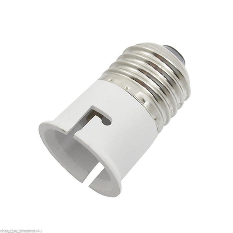 Douille d'ampoule E27 à B22, convertisseur Edison vis à baïonnette