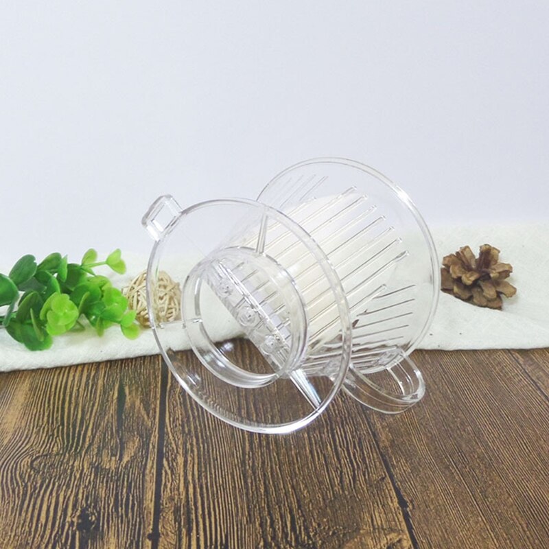 Hand Brewed Reusable Coffee Filter Cup Dripper Cone Shape Coffee Maker Practical Pour Over Serving Mug Cafe Filters