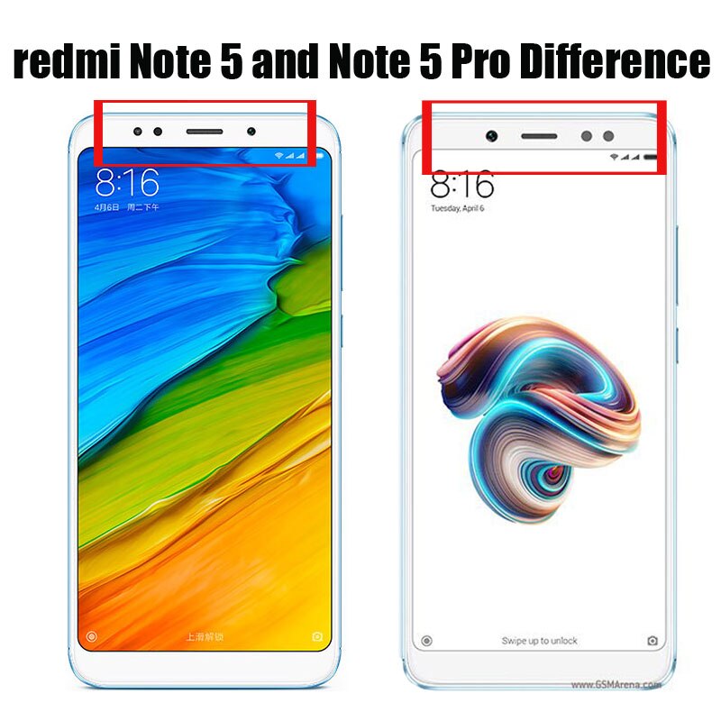 Note5 Pro Pannello Frontale per Xiaomi Redmi Nota 5 Pro Touch Screen Sensore di Redmi Nota 5 Display Lcd Digitalizzatore di Vetro copertura Touchscreen