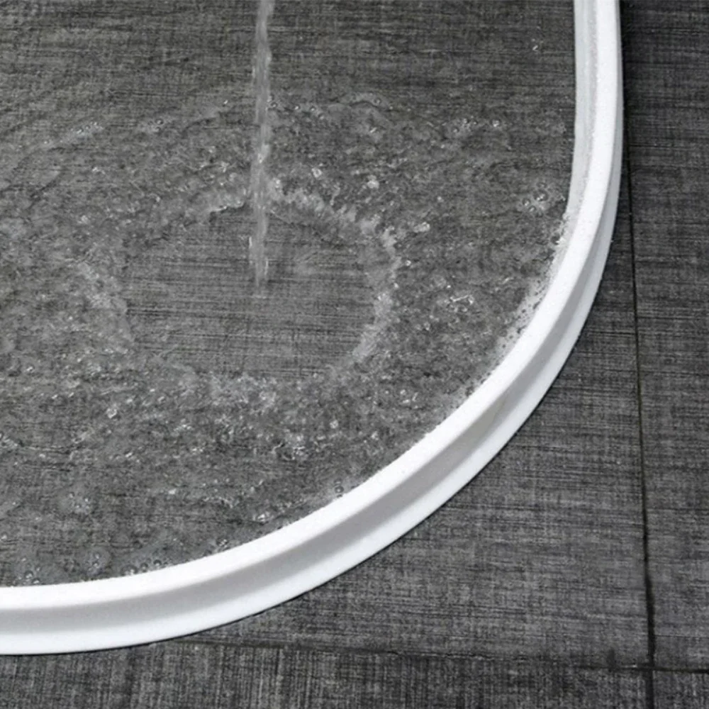 Tira de barreira de água para retenção de banheiro, 50/100/200/300cm, rolha de água para bacia, tira de retenção de água, barra de separação seca e molhada