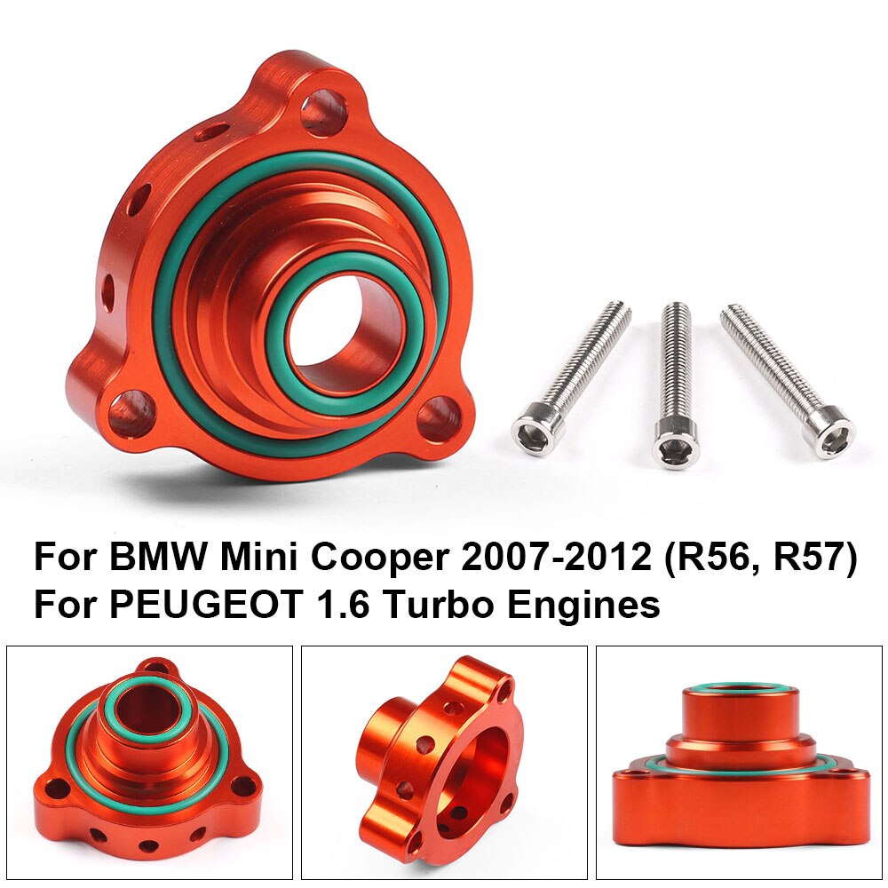 Blow Off Adapter Voor BMW Mini Cooper S en voor Peugeot 1.6 Turbo motoren Blow Off valve (BOV) /blow dump