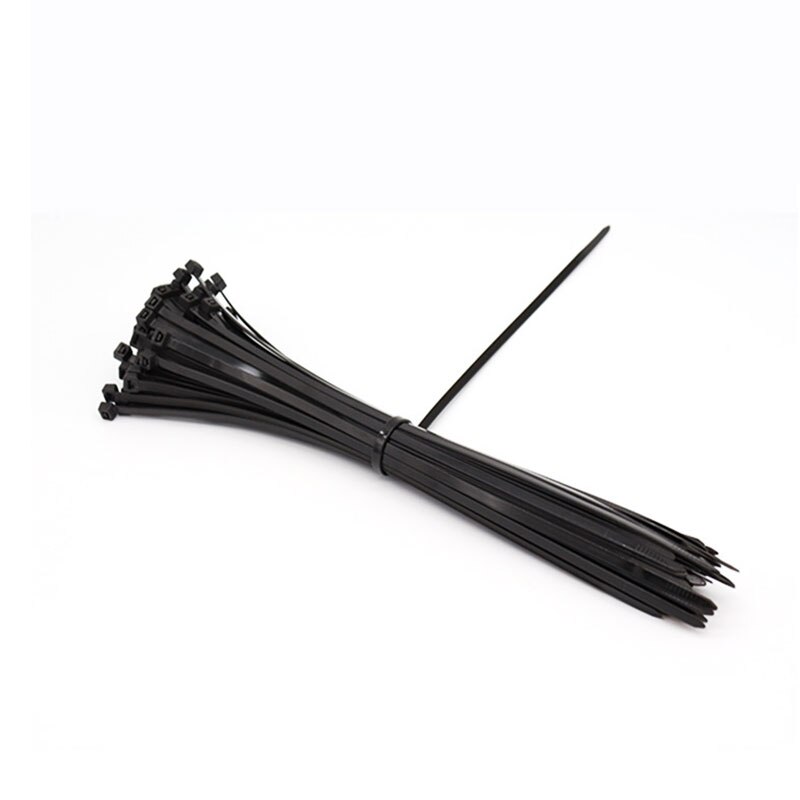 100PCS Self-locking Nylon Cable Tie Wire Zip Ties Set 3X100 3X150 3X200 3X250 3X300 Black White Fasten Cable Tie