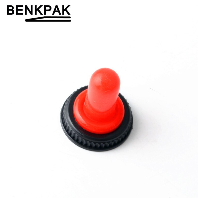 12mm toggle switch boot green red yellow blue water proof cover: Red
