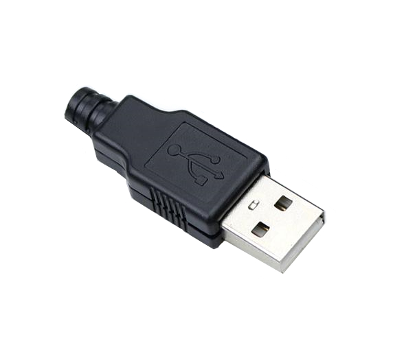1PCS nstallation computer USB interface A common A mother USB head USB 0 Type-A Plug 4 Pin mother head strap shell
