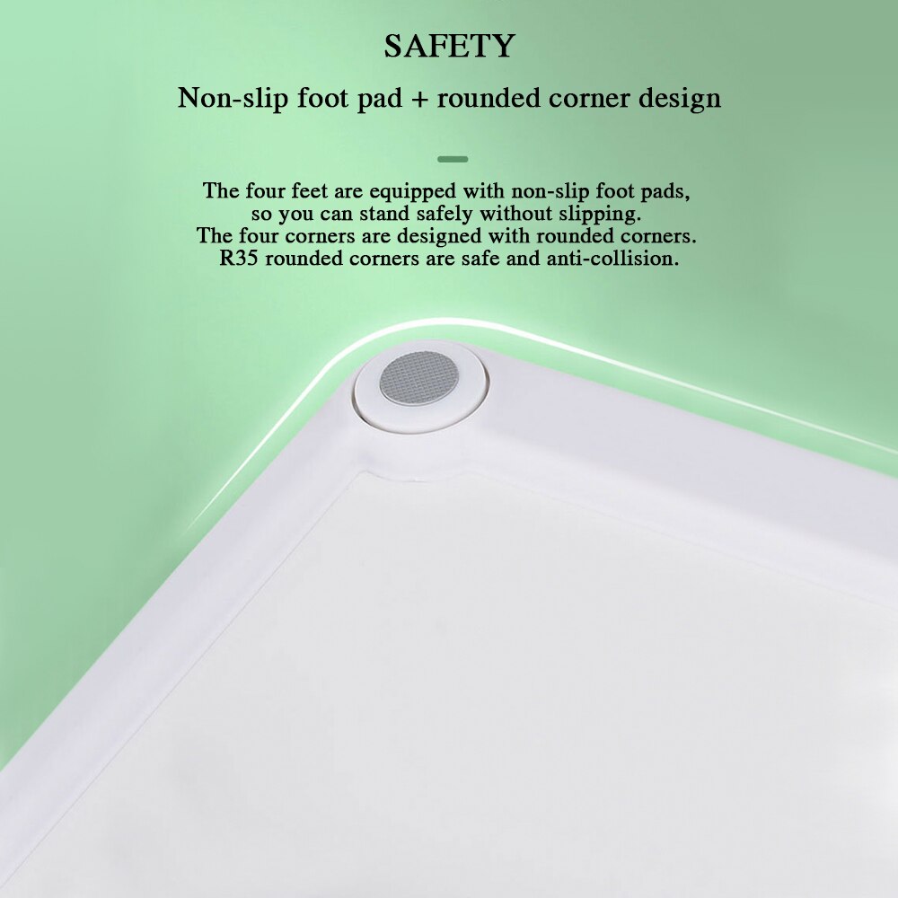 Weighing Scale 1PC Generic Smartphone App Home Floor With R35 Rounded Corners Durable Smart Bluetooth Bathroom Supplies Scales