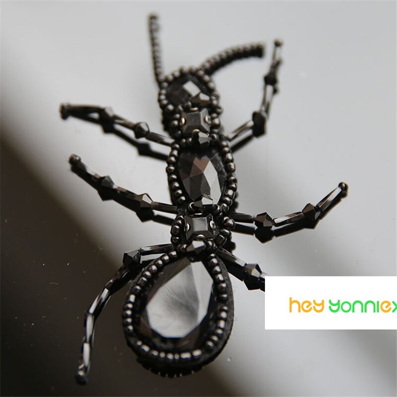 1 stuk bijen pailletten strass steentjes kralen broche patches applicatie naaien kralen applicatie kleding schoenen tassen decoratie patch diy: Type l