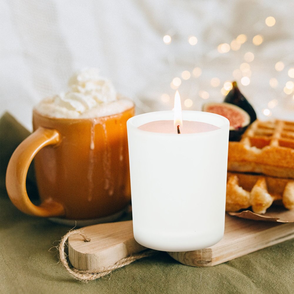 Pratici barattoli di candele fai-da-te vasetti di candele in vetro per aromaterapia tazze di candele fai-da-te