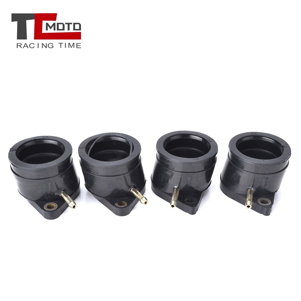 Tcmoto för yamaha  xj900 xj 900 xj900f 4bb 58 lmotorcykel förgasare intag gränssnitt carb adapter 31a-13586-00 31a-13596-00