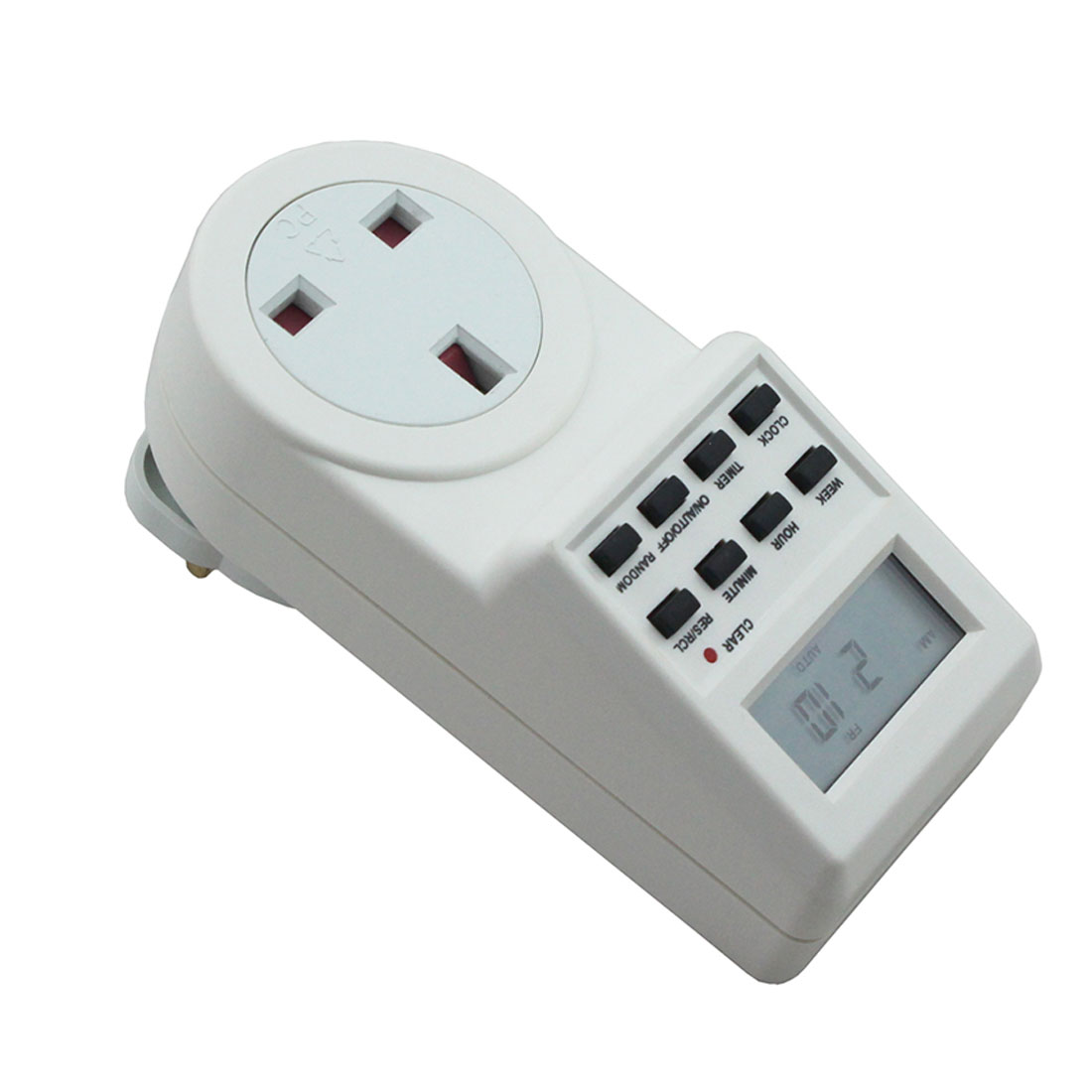 Electronic Digital Timer Switch Socket 24 Hour Cyclic UK AU US DE Plug Kitchen Timer Outlet Programmable Timing Socket AC 220V