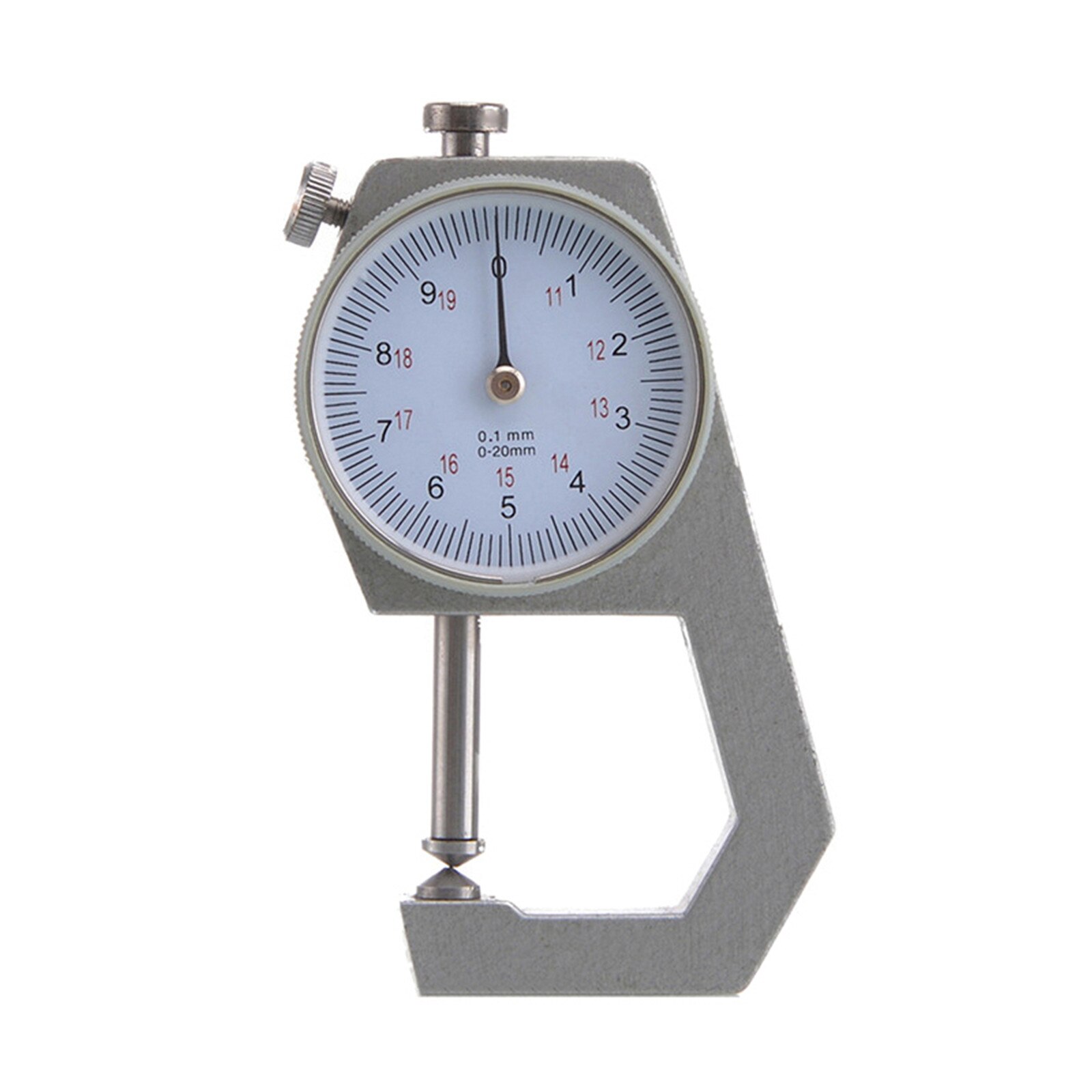 High-precision Digital Thickness Gauge Thickness Gauge High-precision Digital Display Measuring Pearl Diameter Caliper B: Scale 0-20mm Pointed
