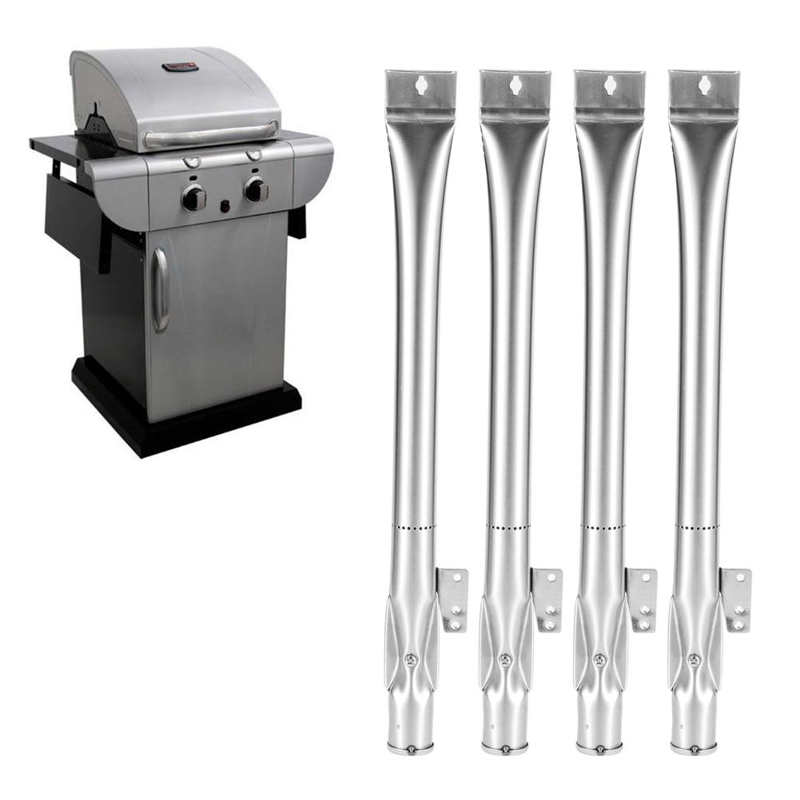 4Pcs Stainless Steel Furnace End Combustor Replace Tube Corner Grill Stove Accessories Kitchen Cooking Tools Accessories