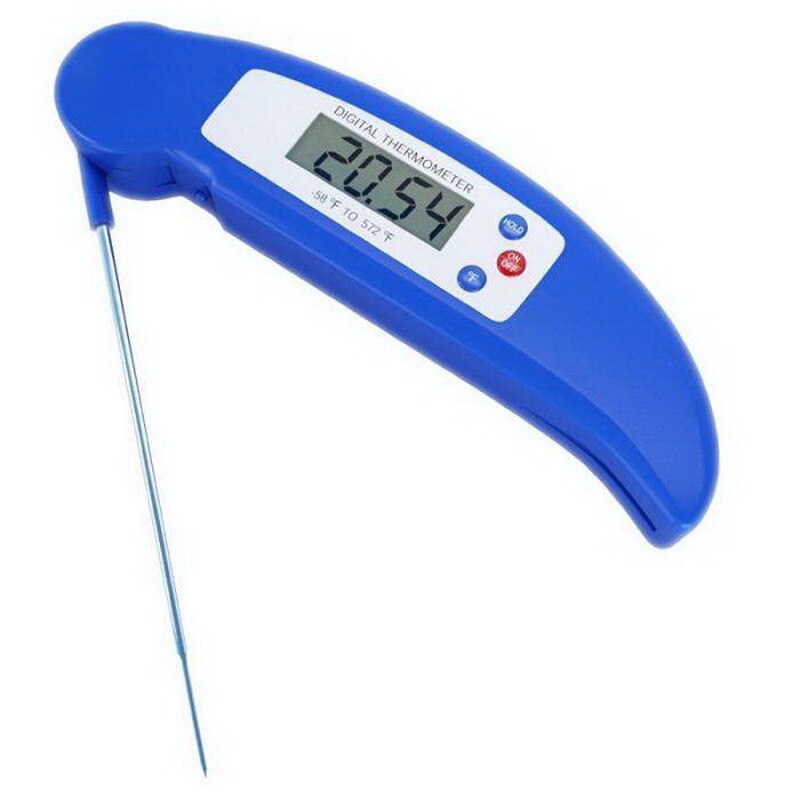 Digital Kitchen Thermometer Probe Portable Foldable Food BBQ Meat Oven Kitchen Thermometer Cooking Water Oil Thermometer Tools