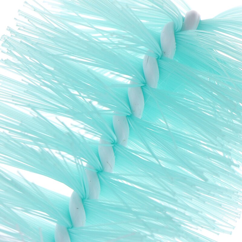 Escova para limpeza de mamilos, escova de plástico para limpeza de mamilos, com cerdas de nylon, para bojo e garrafa