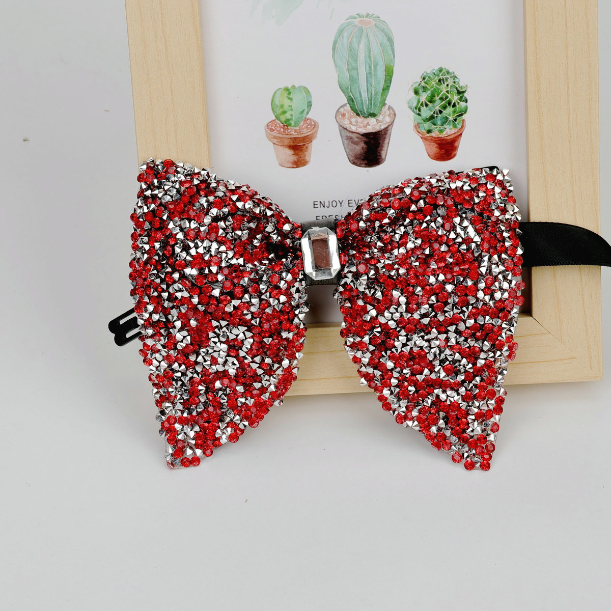 Nueva de lujo, pajarita grande con diamantes de imitación, pajarita grande negra dorada brillante para hombres, corbatas para de boda y negocios, accesorios de