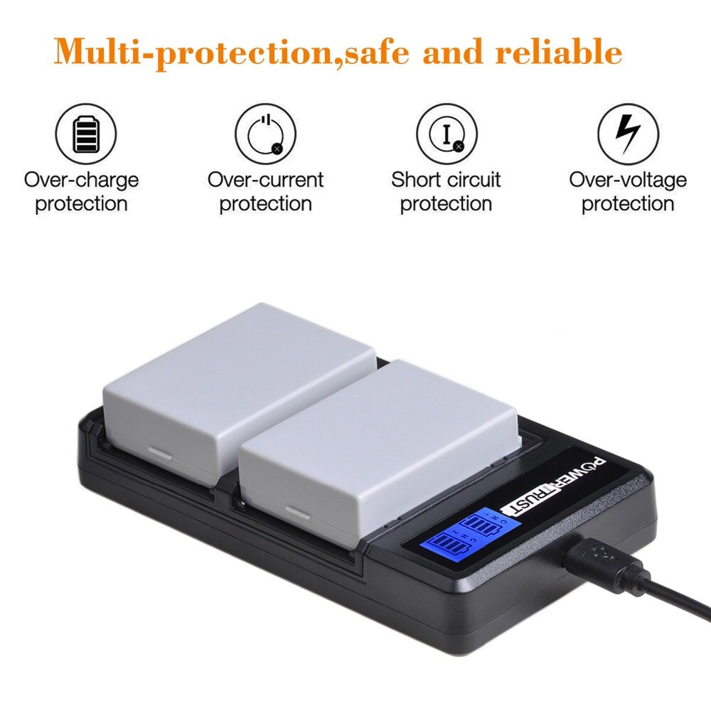 Cargador y baterías de LP-E8 de 1800mAh para Canon LP E8, Compatible con Canon EOS Rebel T3i T4i T5i EOS 600D 650D 700D Kiss X4 X6