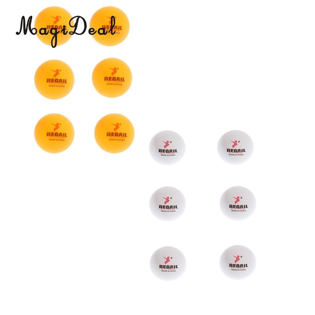 MagiDeal pakiet 6 świst P ong piłeczki robić tenisa stołowego piwo P ong kulki