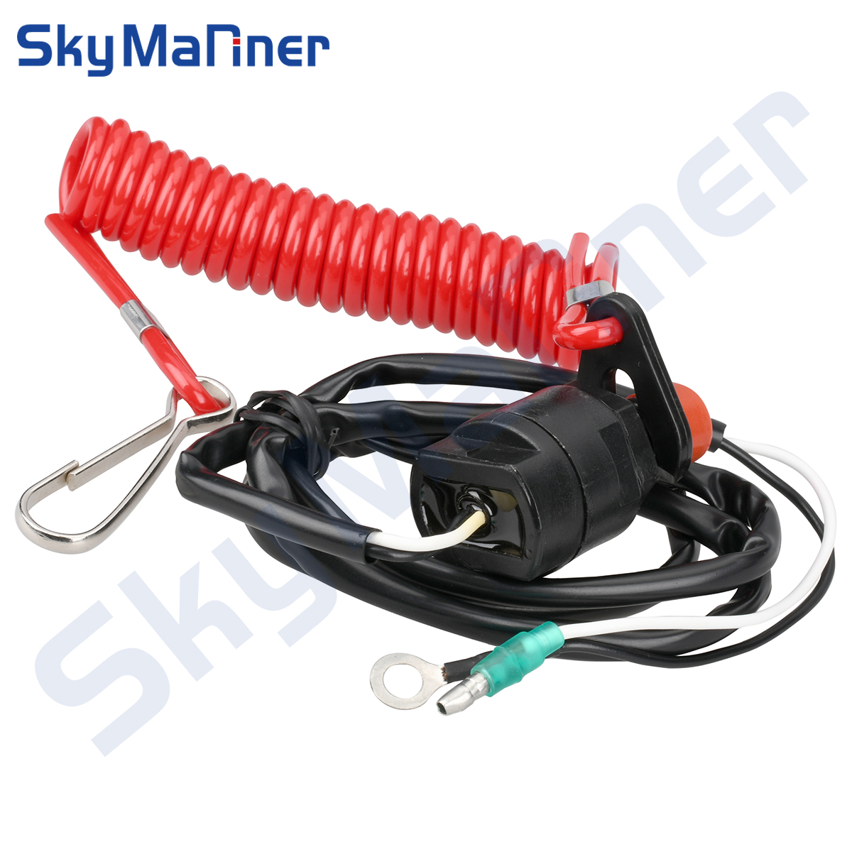 6E9-82575-09 66T-82575 Kill Stop Switch Cavo di sicurezza Cordino per Yamaha Tohatsu Parsun Honda Parti del motore fuoribordo