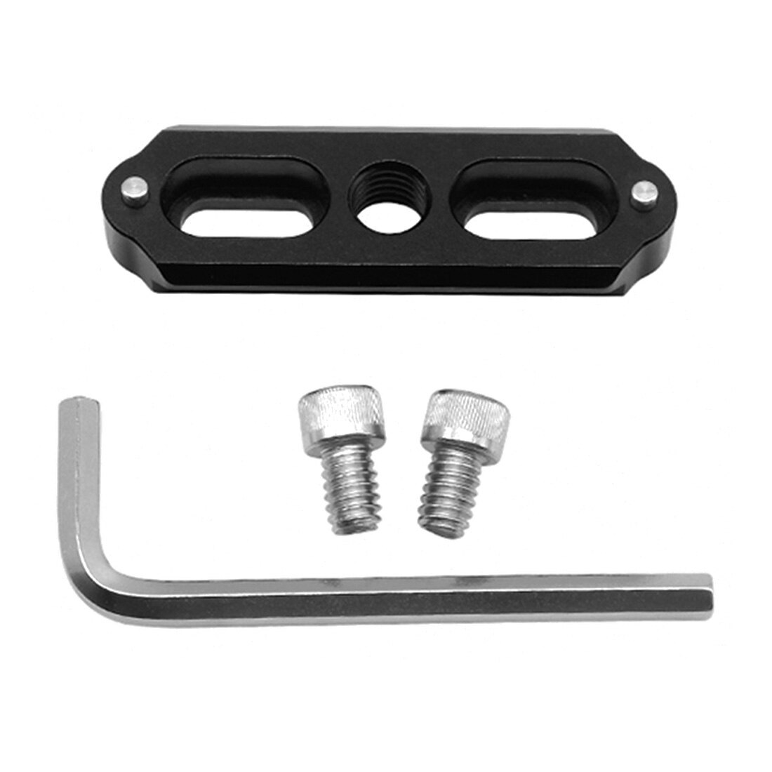 Quick Release Safety Rail Rig for NATO Rail 48mm 63mm for Anti-Off Top Handle Clamp Slider Adapter DSLR Camera Cage Extension: 63mm