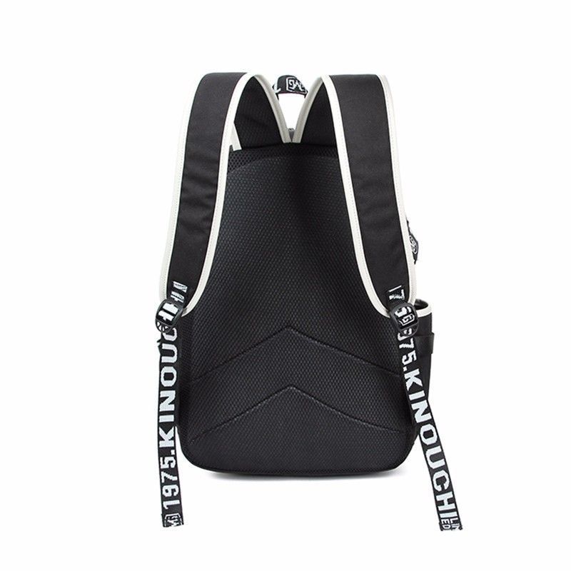 Anime Gioco Assassinio Aula USB Zaino Unisex borsa Da Viaggio Nero Borse A Spalla Bambini Adolescenti Borse per Studenti di Scuola Bookbag