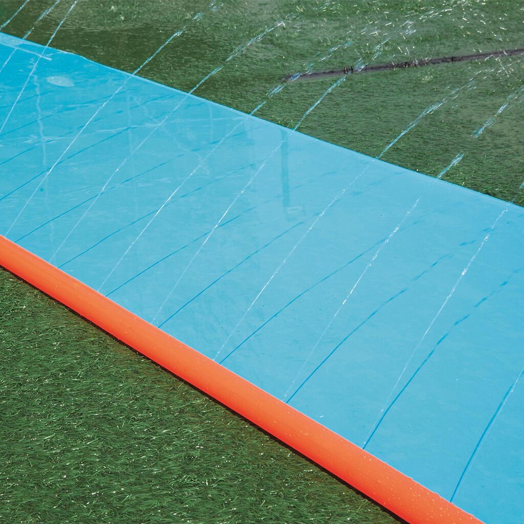 18ft Waterglijbaan Waterglijbaan Gazon Slip Glijbaan Voor Kinderen Achtertuin Zwembad Water Speelgoed