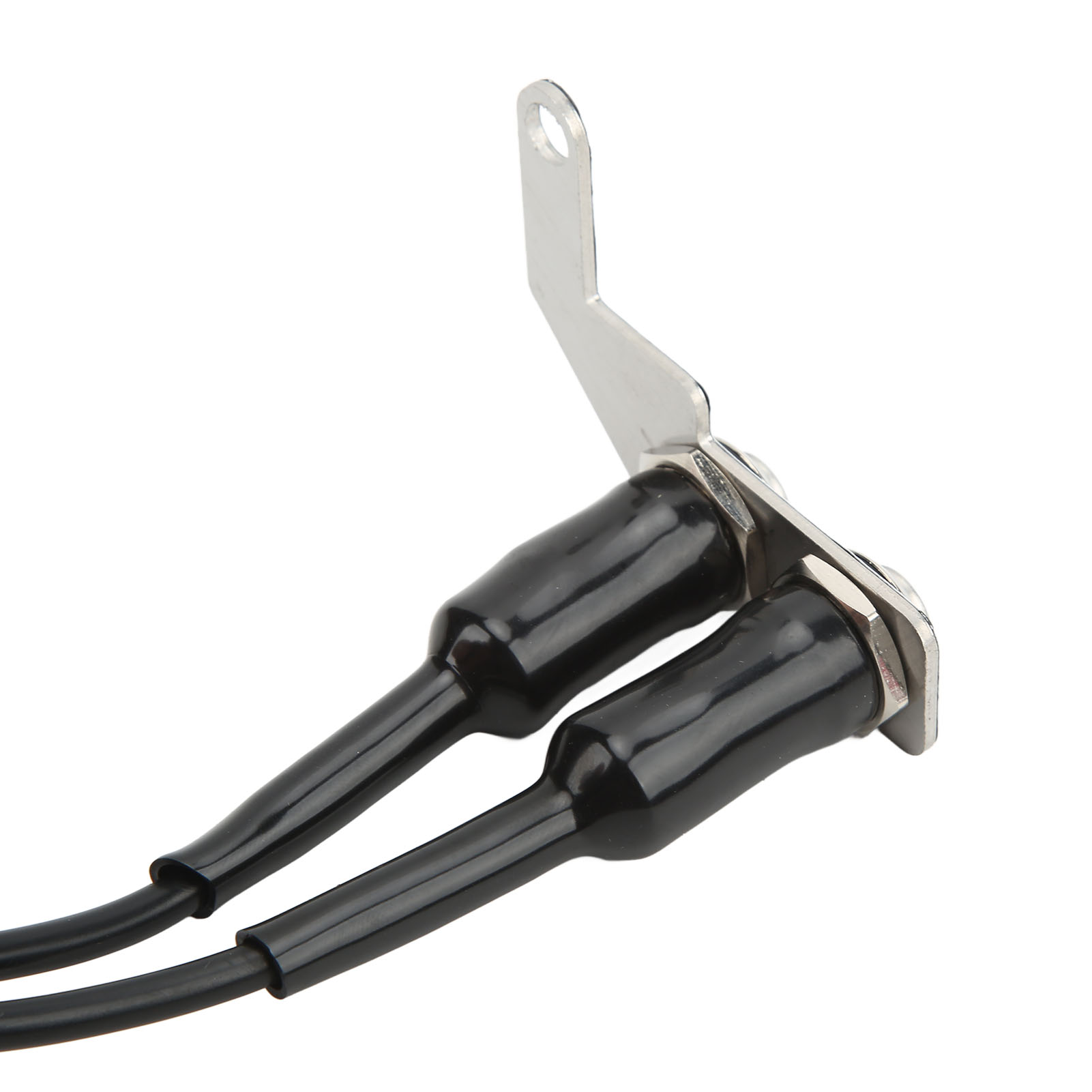 Joli de guidon de moto à LED, lumière de sauna, antibrouillard, bouton de commutation marche et arrêt, support rapide, acier inoxydable pour vélo électrique, bleu