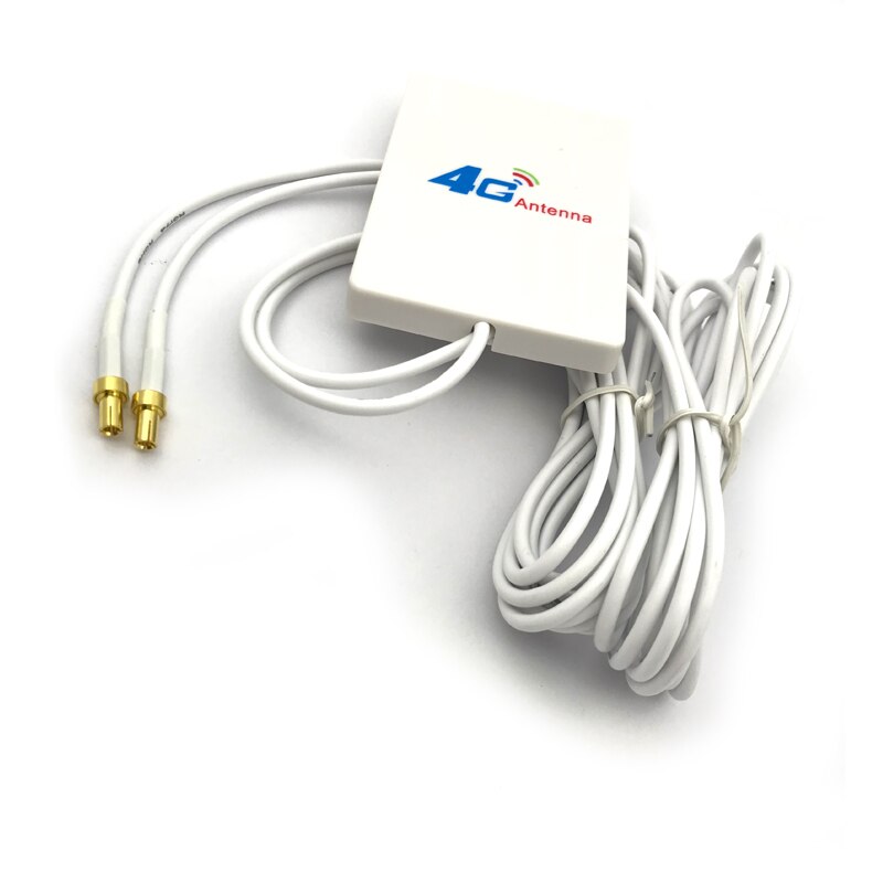 High Gain 3G 4G LTE Antenn Router Externe Anetnna TS9 CRC9 SMA MALE Connector 3M 700- 2700MHz: TS9