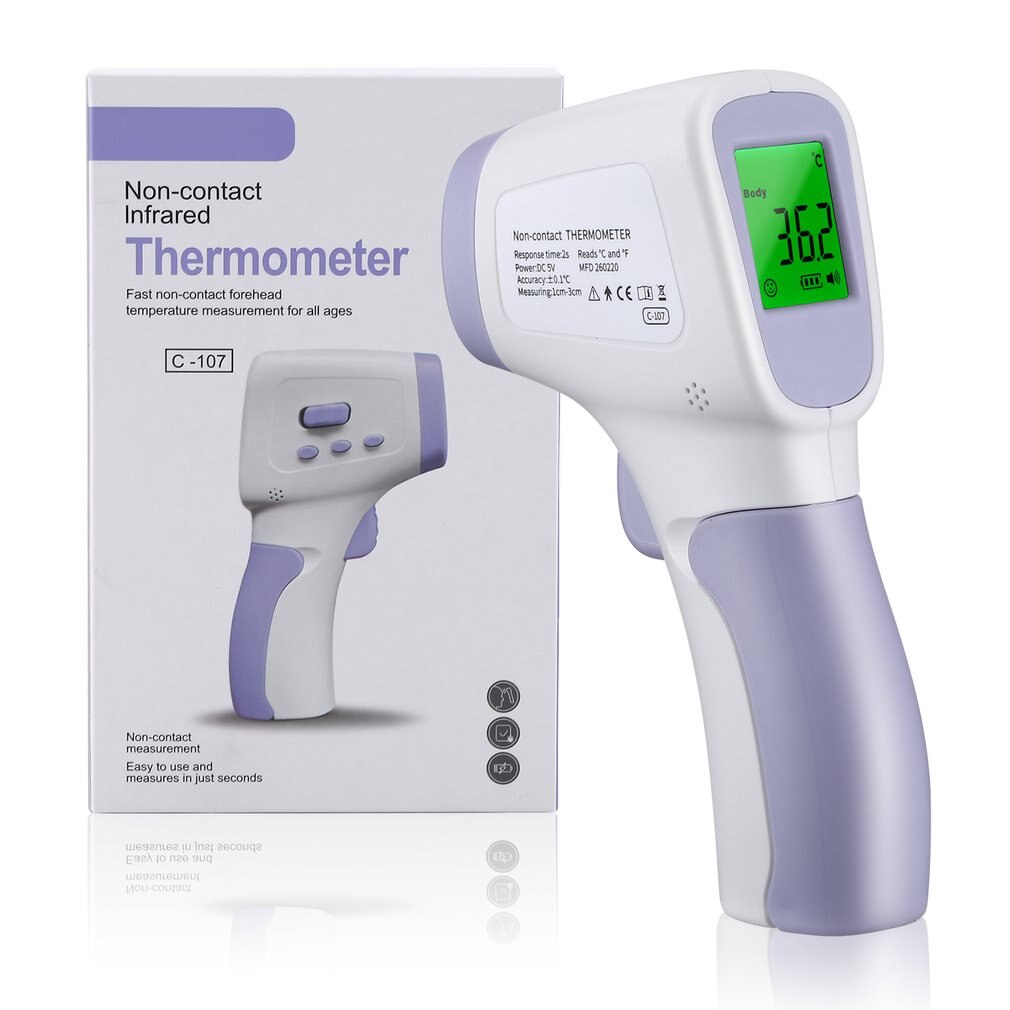Household Infrared Thermometer Muti-fuction Digital Infrared Thermometer Hand-held contactless Measurement Device