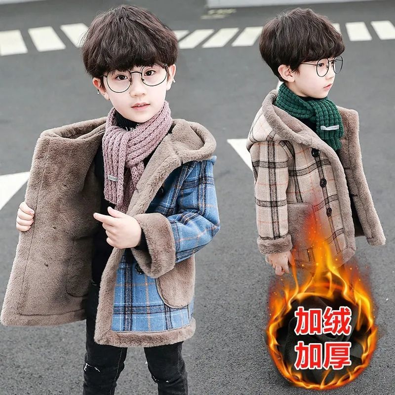 Kids Winter Coats Children Girls Jackets For Autumn 2-8 SpringOuterwear Boy Warm Jacket Baby Children Clothing