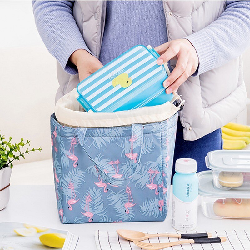 Sac à Lunch d'isolation fraîche pour les femmes étudiant enfants isolé thermique Oxford pique-nique alimentaire glacière boîte Portable fourre-tout stockage sacs de glace