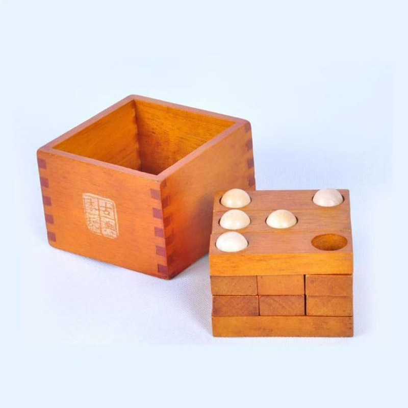 Thirty-six stratagems brain teaser puzzle box for adults and children, unique iq test mind game, mental intelligence and habilitation games