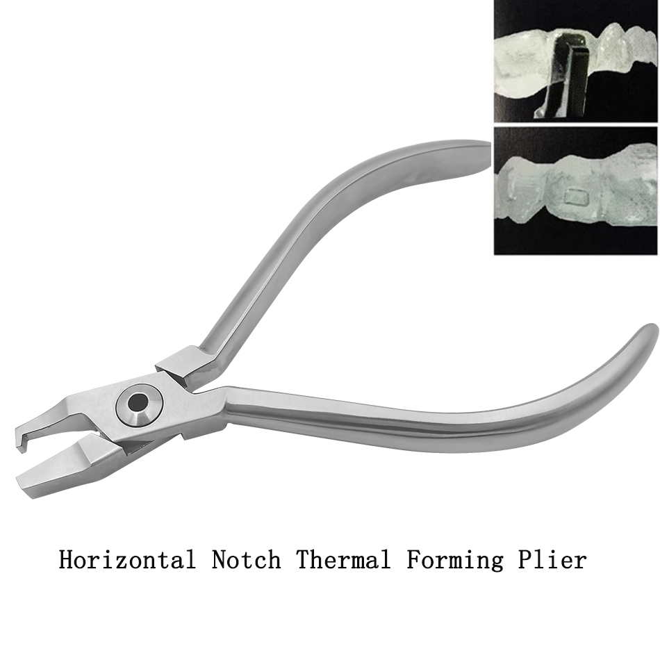 Orthodontische Tang Dental Lab Tandarts Gereedschap Thermische Vormtang Perforator Aligner Tang Onzichtbare Brace Tang