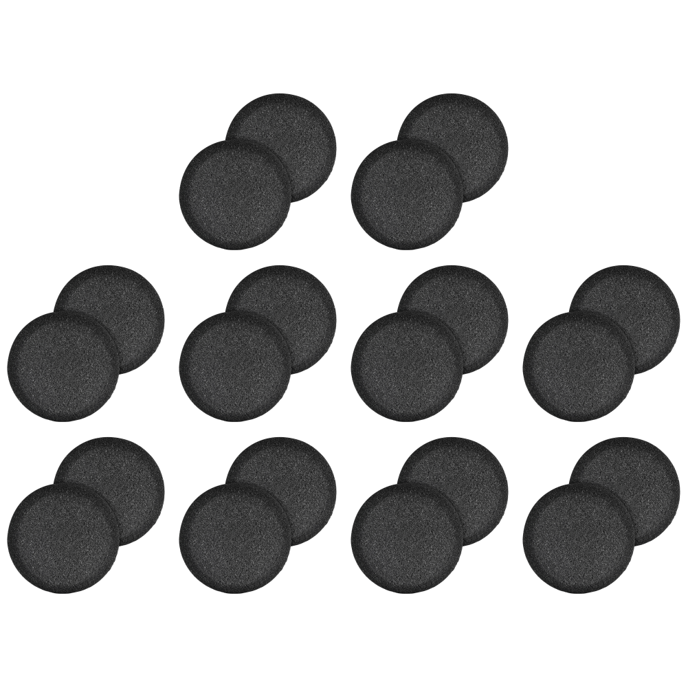 Coussinets de remplacement pour écouteurs Jabra Evolve 20, 20se, 30, 30II, 40, 65, 65, housse en mousse à mémoire de forme souple, éponge, manchon de casque: MULTICOLOR